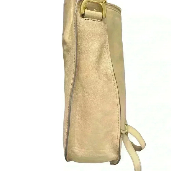 Authentic Chloe Pure Marcie Hobo Handbag Purse Braided Handle Dustbag Cream - Picture 4 of 15